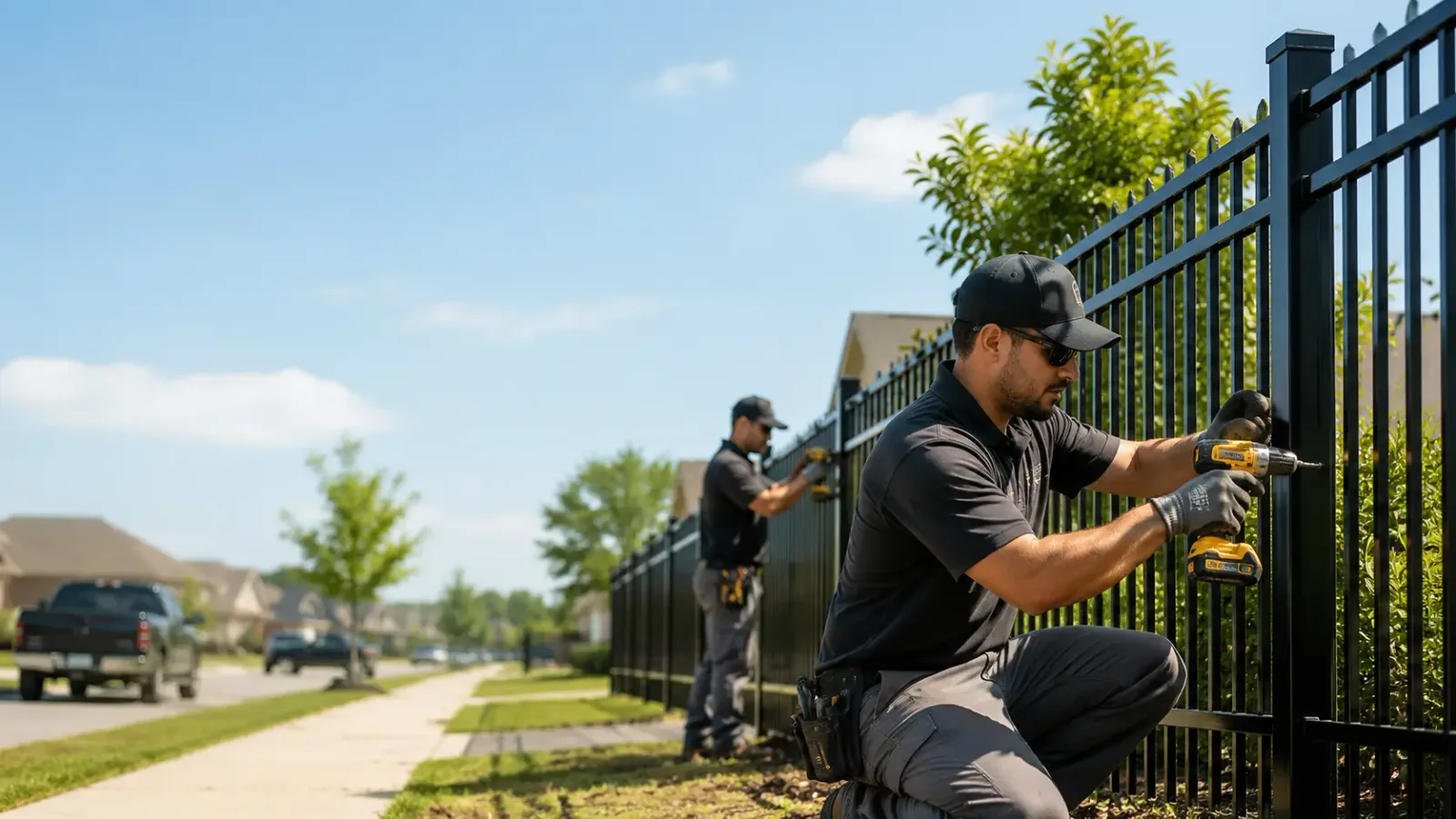 Metal Fence Installation in Goldsboro, NC